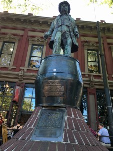 Gassy Jack, who founded Vancouver.