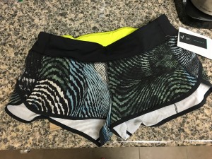 Rather than another "maybe it fits" shirt, runners got to pick their size and cut of shorts, which were mailed in May.